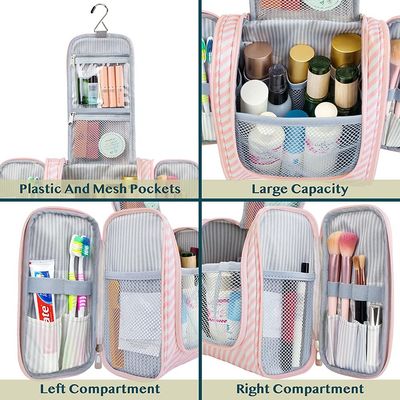 Water Resistant Hanging Travel Toiletry Bag Organizer For Women Men