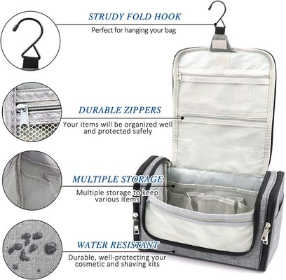 Durable Waterpoof Extra Large Capacity Hanging Toiletry Bag For Men Women