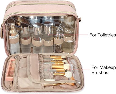 Large Capacity Travel Toiletry Bag Makeup Cosmetic Organizer Bag Water Resistant