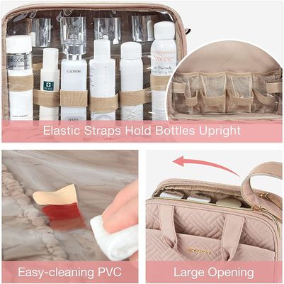 Large Capacity Travel Toiletry Bag Makeup Cosmetic Organizer Bag Water Resistant