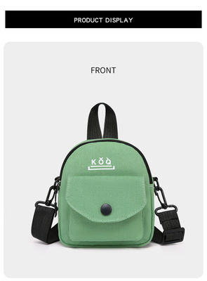 Messenger Casual Small Canvas Bag Korean Version Cute Girl Bouncing Di Small Bag