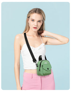 Messenger Casual Small Canvas Bag Korean Version Cute Girl Bouncing Di Small Bag