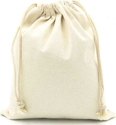 Lightweight durable Small Cotton Canvas Muslin Drawstring Bag Bags
