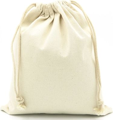 Lightweight durable Small Cotton Canvas Muslin Drawstring Bag Bags