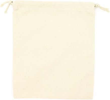 Lightweight durable Small Cotton Canvas Muslin Drawstring Bag Bags