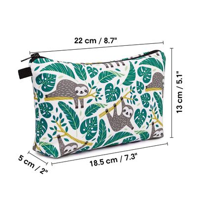 Water Resistant High quality  Cosmetic Bag for Women Makeup bag Organizer Small Mini Makeup Pouch for Purse