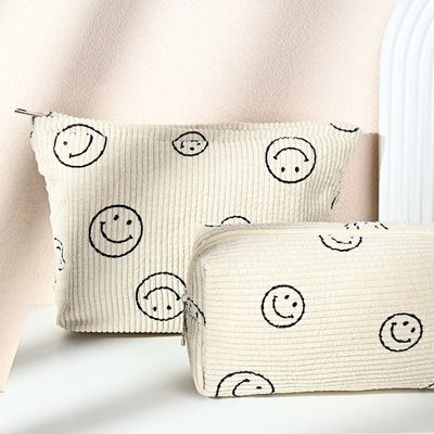 Shockproof Makeup Bag Large Quality  Cosmetic Bag  Capacity Canvas Travel Toiletry Bag Organizer Cute Makeup Bag