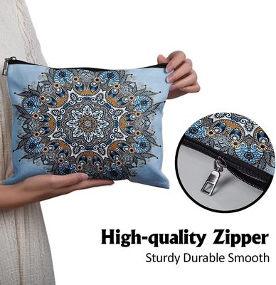 Lightweight Makeup Cosmetic Bag for Women Large Capacity Makeup Bags Travel Toiletry Bag Accessories Organizer 10 * 8in