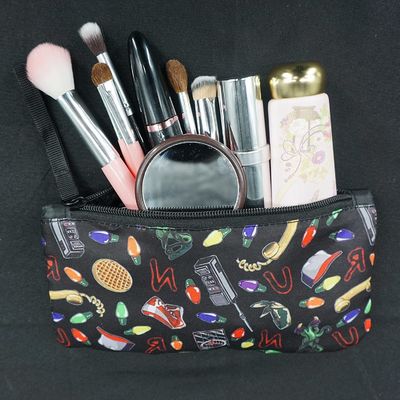 Lightweight with zipper  small Cosmetic Toiletry Organizer Makeup Bag For Women Men Travel Bag