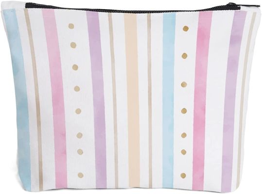 Durable and waterproof  pink toiletry bag  Rainbow Bags for Girls Women