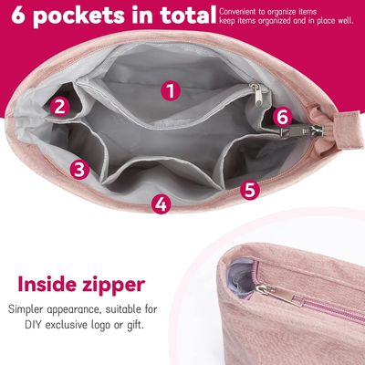 Lighweight Durable Portable Makeup Organizer, Water-resistant Travel Shaving Bag for Toiletry Bags