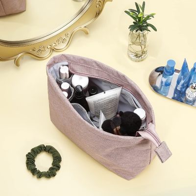 Lighweight Durable Portable Makeup Organizer, Water-resistant Travel Shaving Bag for Toiletry Bags