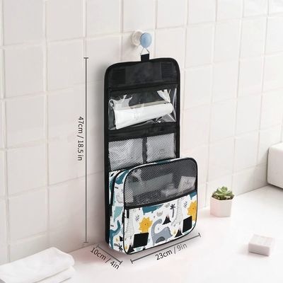 Storage Hanging Travel Toiletry Cosmetic Bag Organizer Shockproof For Men Women