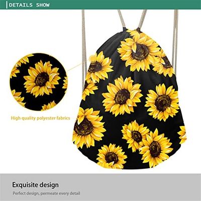 Durable and Waterproof Lager Capacity Drawstring Bag Backpack