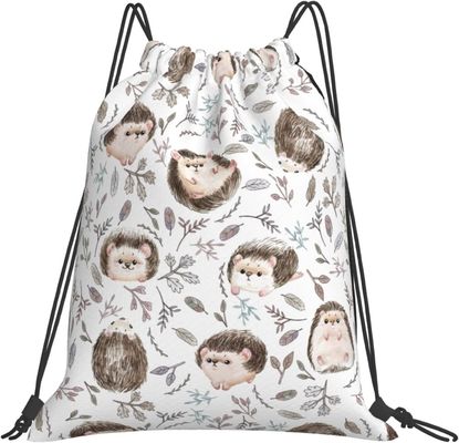 Recyclable And Durable Backpack Bag Sport Gym Sack Drawstring Bag String Bag Yoga Bag