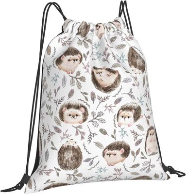 Recyclable And Durable Backpack Bag Sport Gym Sack Drawstring Bag String Bag Yoga Bag