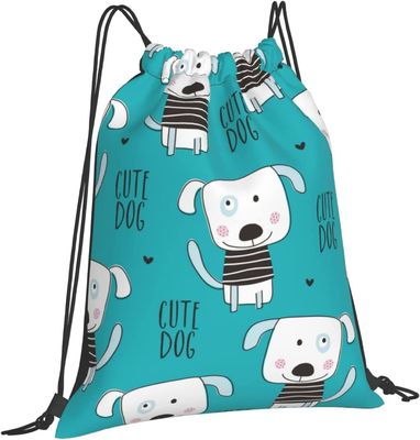 Waterproof And Lightweight Drawstring Backpack Drawstring Bags For Kids