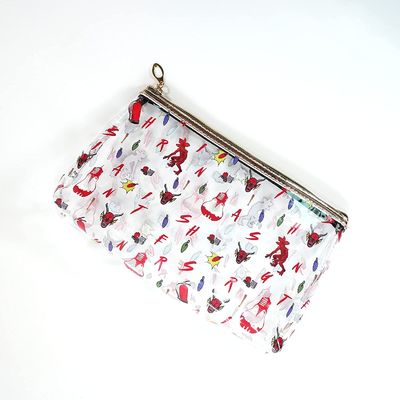 Lightweight and waterproof Crystal Clear Makeup Bags, Stranger School Things Cosmetic Bags