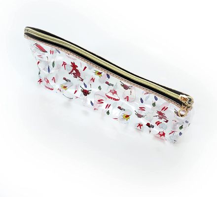Lightweight and waterproof Crystal Clear Makeup Bags, Stranger School Things Cosmetic Bags