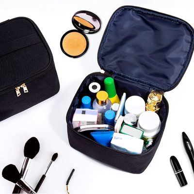 Shockproof Makeup Bag Portable Small  Cosmetic Organizer Storage Case with Handle for Jewelry, Lipstick, Cosmetic Box