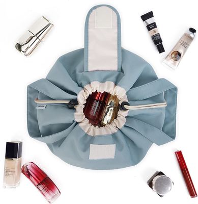 Shockproof   Water-resistant Durable Soft Drawstring Makeup Bag Large Cosmetic Bag Toiletry Organizer for Women