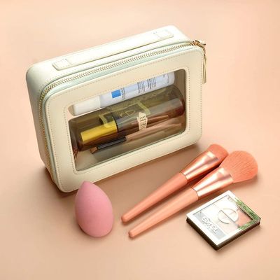 High quality lager capacity waterproof cosmetic organizer with hanging hook for travelling bags