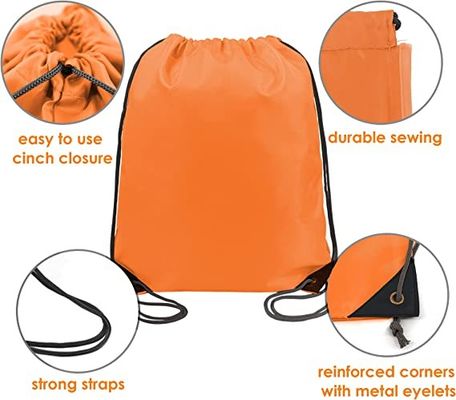 Shockproof protective &amp;Storgae Waterproof Durable Soft Lightweight Drawstring Bags String Backpack Bag