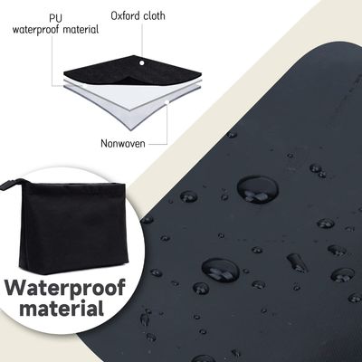 Large Waterproof  Travel Toiletry Bag  Portable Makeup Organizer, Water-resistant Travel Shaving Bag