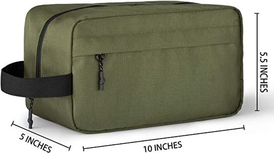 Lager Capacity Soft Smooth Durable Toiletry Bag Hanging Dopp Kit for Men Water Resistant Shaving Bag for Travel