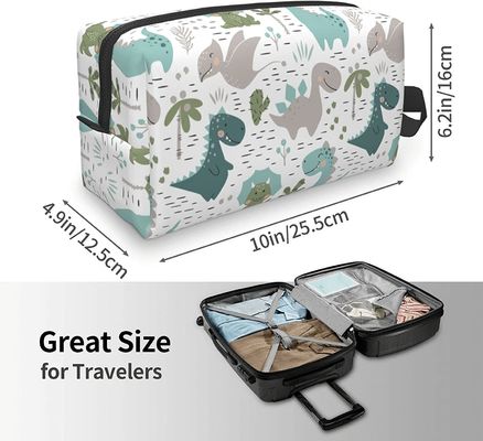 Cute Travel Soft  Makeup Cosmetic Bag Pouch Large Accessories for boy Gifts Waterproof Zipper