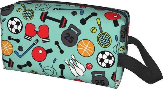 Soft Smooth Durable Cosmetic Bag Toiletry Makeup Organizer with Handle for Women Girls Men Boy