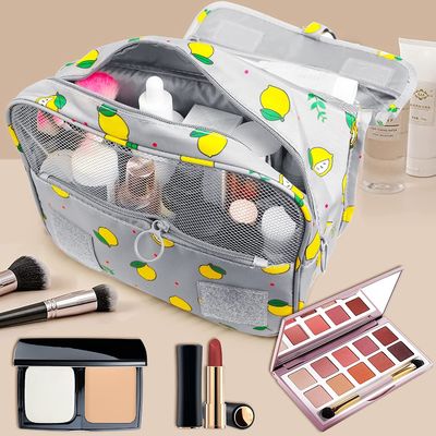 Waterproof Soft  Toiletry Bag for Traveling Women Girls Cosmetic Travel Bag Multifunction Shower Bag with Strong