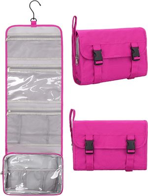 Travel Hanging Toiletry Bag Large Capacity Makeup Bag Waterproof Cosmetic Storage