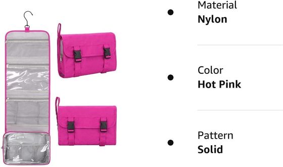 Travel Hanging Toiletry Bag Large Capacity Makeup Bag Waterproof Cosmetic Storage