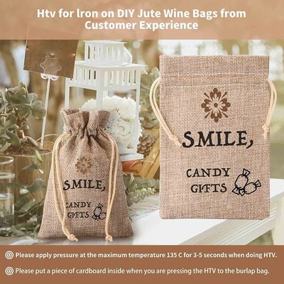 Environmental Protection Jewelry Bags Cotton Coffee Bean Storage
