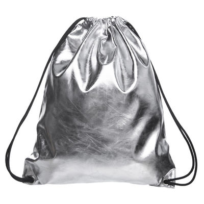 Custom PU Leather Drawstring Bags Headset Waterproof Storage String Bag
