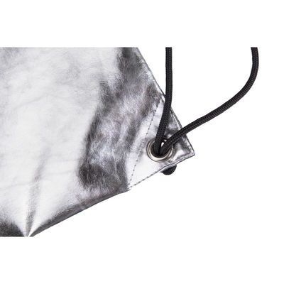 Custom PU Leather Drawstring Bags Headset Waterproof Storage String Bag