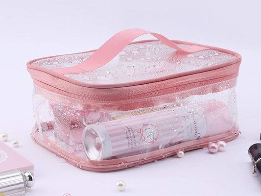 Shockproof protective &amp;Storgae Transparent Makeup Bag Zipper Waterproof Portable Travel Storage Pouch