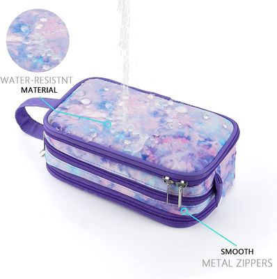 Travel Toiletry Bag for Little Young Teen Girls Cosmetic Makeup Waterproof Hanging Wash Bag  Traveling