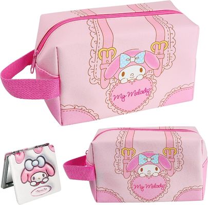 Waterproof and Durable  Makeup Bag for Girls  Friend - Cute Rabbit Travel Cosmetic Pouch