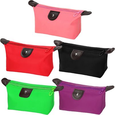 Waterproof Mini Zipper Cosmetic Bags Luggage Accessories For Travel Bag