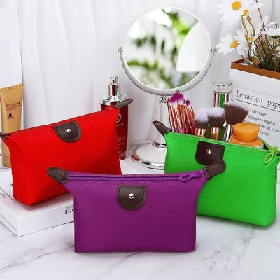 Waterproof Mini Zipper Cosmetic Bags Luggage Accessories For Travel Bag