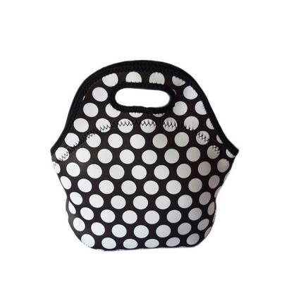 2-5 Mm Neoprene Cooler Bag SBR Picnic Insulated Bag Reusable Kids Lunch Tote