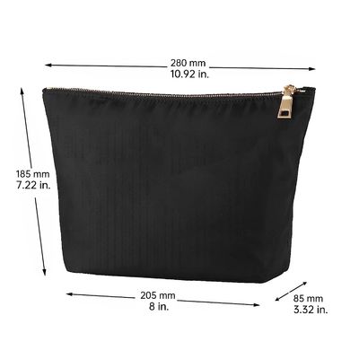 Nylon Makeup Bags with Nylon Zipper Travel Waterproof Toiletry Organizer Bag