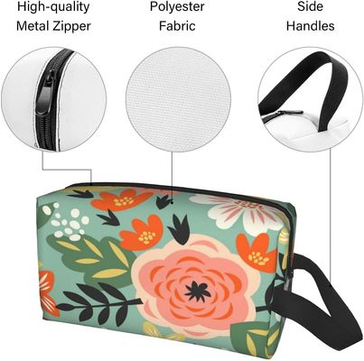 Multifunctional Waterproof Cosmetic Bags Toiletry Bag Digital Printed