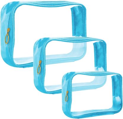 High quality  Shockproof and durable waterproof  clear toiletry bag for travel
