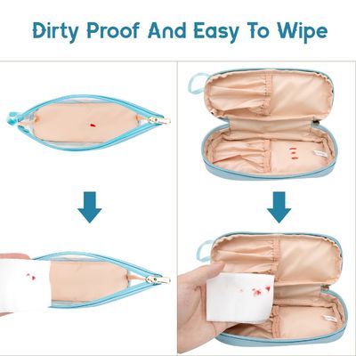 High Quality Waterproof Cosmetic Bag Toiletry Bags With Zipper