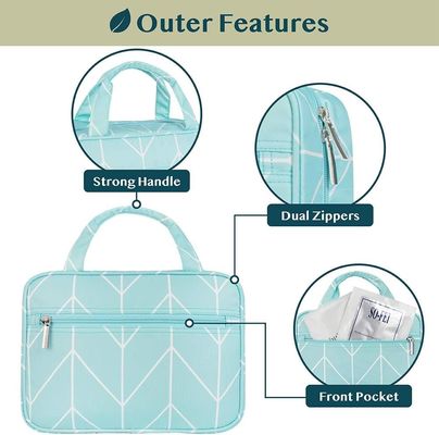 Waterproof Lightweight Durable Lager Capacity Toiletry Bags With Handle