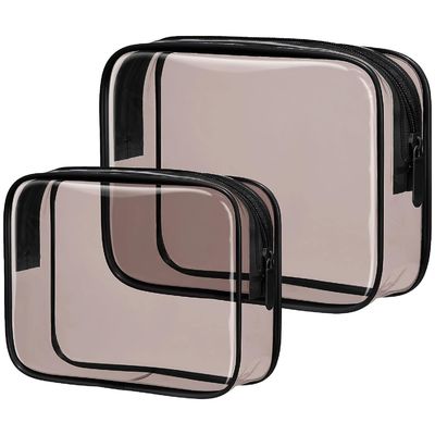 Multi Functional Durable Water Resistant Clear Toiletry Bags For Traveling
