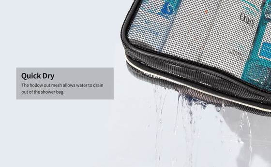 Water Resistant Clear Toiletry Bags For Traveling